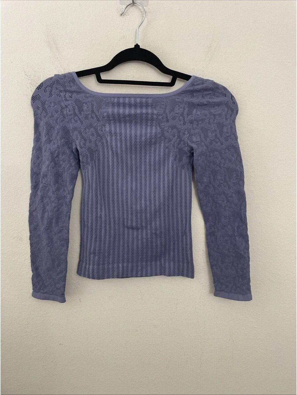 Free People Intimately   long sleeve top Purple size XS/S New